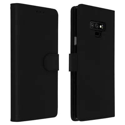 Immagine prodotto di Avizar, flip cover portafoglio, custodia in Pelle finta per Samsung Galaxy Note 9, nero