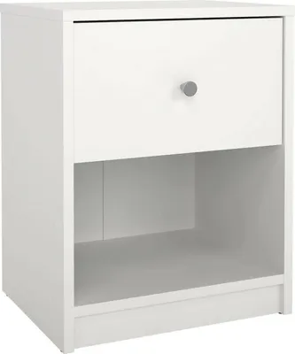 Produktbild von Nachtisch - Weiß 30,1x37,9x48,4h cm