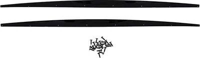 Produktbild von Set Seitenschwelleransatz Sport Performance Schwarz Glanz+Anbaumaterial passt für BMW 1er F20 LCI M-Paket ab 2015