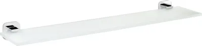 Produktbild von TESA 40442, Chrom, Weiß, Glas, Stahl, Satin, Klebekissen, 6 kg, 600 mm