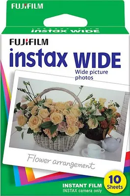 Immagine prodotto di Fujifilm instax WIDE WW1 pellicola fotografica istantanea 10 pz 108 x 86 mm