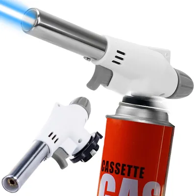 Produktbild von Küchenbrenner Flambierer Crème Brulée Brenner Butangasbrenner BBQ Kochen Camping Gebäck Desserts Flammenregulierung Flambierbrenner Butan Gasbrenner Butane Retoo
