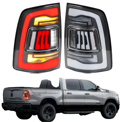 Produktbild von Rücklichtanbau, ABS-Kunststoff, 12V, Kompatibilität: Dodge Ram 1500/2500/3500 (2009-2018), 3400LM, sequenzielle Blinker