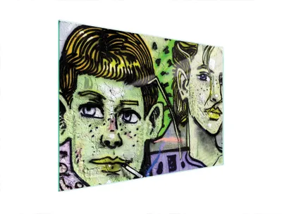 Produktbild von Glasschneidebrett 40x30 Kinder