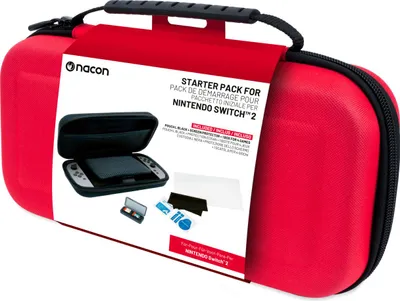 Produktbild von NACON SWITCHNEWPACK5RED, Hartschalenkoffer, Nintendo, Rot, Nintendo Switch 2, Schlagfest, 296 mm