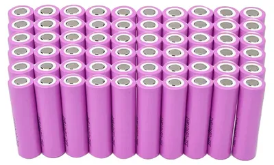 Produktbild von 18650 Batterie, 3500mAh, Lithium-Ionen wiederaufladbar, 60 Stück Batterie