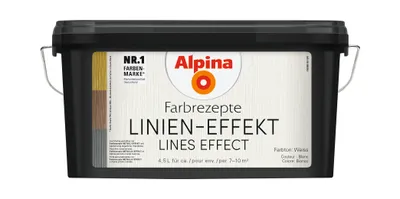 Produktbild von Alpina Farbrezepte LINIEN-EFFEKT 4,5 Liter