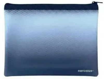 Zdjęcie produktu dla Torebka na zamek mesh Maxi EVA A4 czarna - Narcissus
