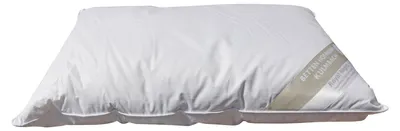 Produktbild von SCHWEIZ Kissen Kopfkissen Daunenkissen  65x100 cm  100 % Daunen  flauschig weich 1000 g prall
