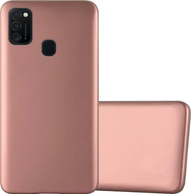 Immagine prodotto di Cadorabo custodia protettiva per Samsung Galaxy M21 / M30s in rosa custodia del telefono cellulare Custodia in silicone TPU Custodia Cover