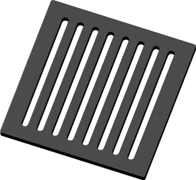 Produktbild von Kaminrost / Ascherost 220x220x10mm passend für Olsberg**