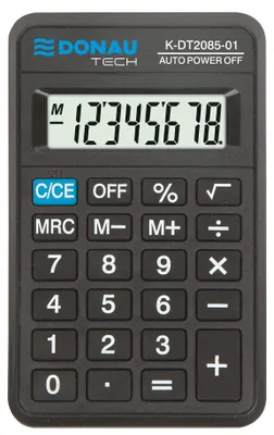 Imagen del producto de Calculadora de bolsillo DONAU TECH K-DT2085, color