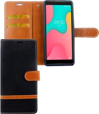 Zdjęcie produktu dla Etui na telefon komórkowy Wiko Y60 Etui na kartę Etui czarne