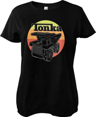 Produktbild von Tonka Retro Truck Girly Tee - X-Large - Black