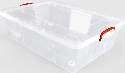 Obrázek produktu pro Box úložný STERK KLIP 38L s kolečky