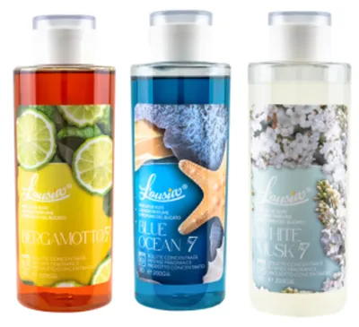 Immagine prodotto di Set di profumi per il bucato L’ousia Clean Luxury Trio 3x200 g – concentrato, a lunga durata, fino a 240 lavaggi