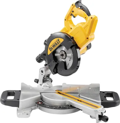 Produktbild von DeWALT Paneelsäge DWS773-QS elektrisch 216 mm, kabelgebundene Ausführung + Zubehör Set mit Sägeblatt und mehr 1300 Watt / 230 Volt