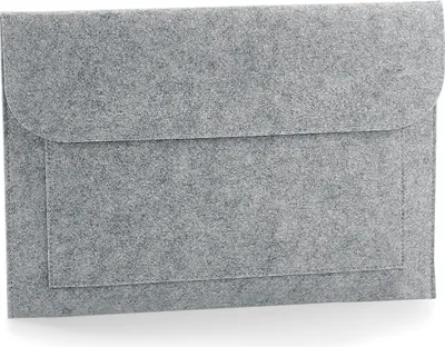 Image de Bagbase - Housse pour ordinateur portable, feutre RW7091 (taille unique) (Gris chiné)