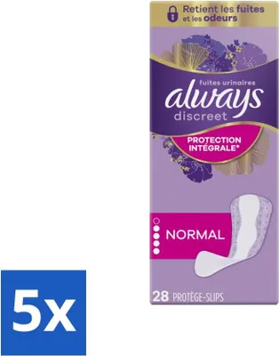 Zdjęcie produktu dla Always - Wkładki higieniczne - Long - Protection - 28 sztuk - Value pack - 5 sztuk