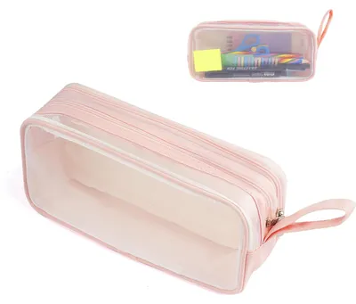 Produktbild von Transparentes Etui für Stifte (rosa)