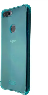 Image de caseroxx Housse de protection TPU Housse compatible avec Gigaset GS195 / GS195LS, étui de portable en caoutchouc bleu