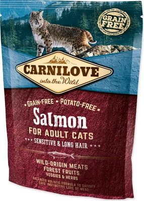Produktbild von Katzenfutter trocken Carnilove Cat Salmon 400g