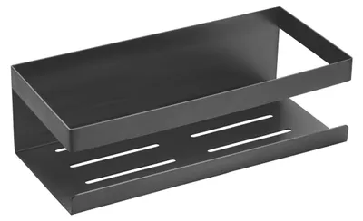 Produktbild von Schöner Wohnen Edelstahl Wandablage Meleto Gun-Metal Grey Ordnung Badezimmer Aufbewahrung Ablage