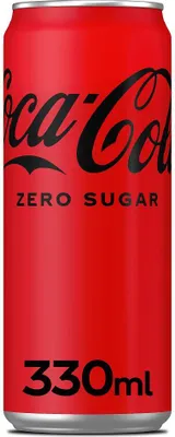 Obrázek produktu pro ZERO SUGAR bezcukrový sycený nealkoholický nápoj 330 ml – Coca-Cola