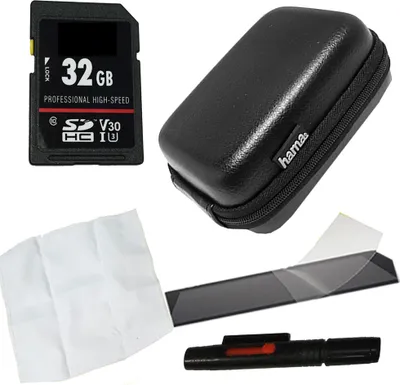 Produktbild von 1A PHOTO PORST Komplettset für Panasonic Lumix DMC-FT30EG 200 g