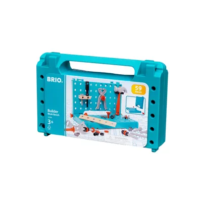 Obrázok produktu pre Brio Stavebnice BRIO BUILDER Pracovný stôl s náradím