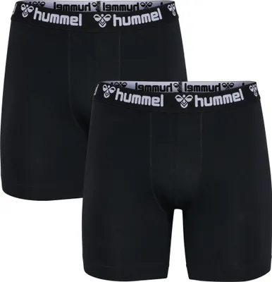 Produktbild von Hummel Boxershorts 2er Pack, schwarz, M, Herren