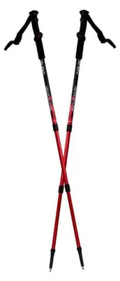 Obrázok produktu pre Inny – turistické palice, turistika PP8160 (110 cm – 135 cm) (čierna/červená)
