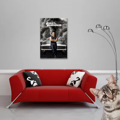 Produktbild von Fast & Furios - Poster - Vin Diesel + 1 Ü-Poster der Grösse 61x91,5cm