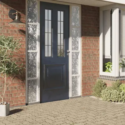 Produktbild von vidaXL Fensterfolie Matt Blumenmuster 45x500 cm PVC