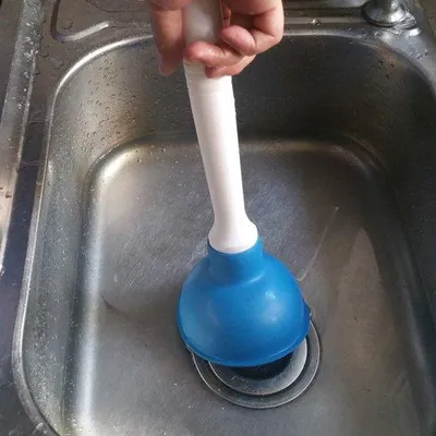 Immagine prodotto di Pompa a tubo flessibile - Pulitore per ugelli per bagno e WC - Blu