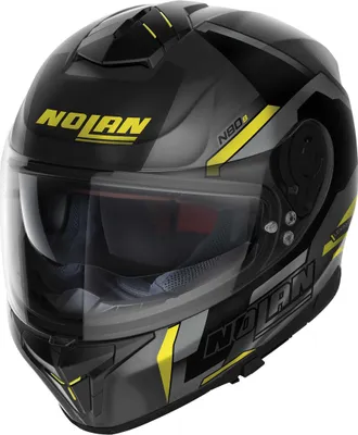 Immagine prodotto di Casco Nolan N80-8 Wanted N-Com, nero/grigio/giallo, L (60)