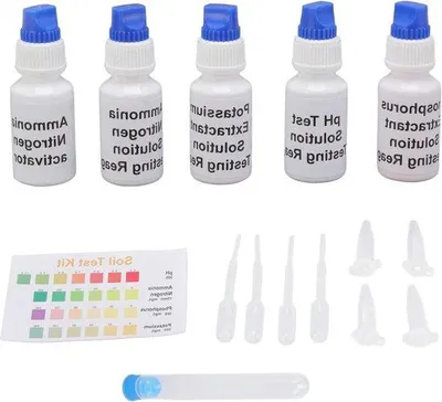 Produktbild von Boden-Test-Kit mit flüssigem Stickstoff und pH-Messung für Garten und Landwirtschaft