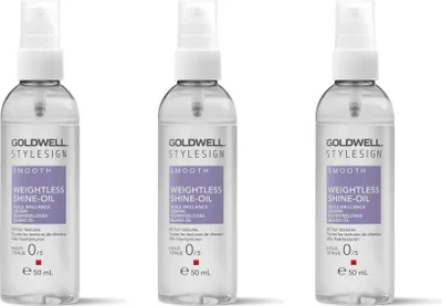 Produktbild von Stylesign Smooth Schwereloses Glanz-Öl 3x50 ml