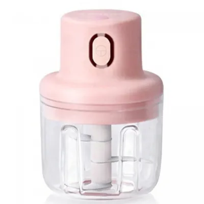 Produktbild von Herberg HG-03176: Kabelloser tragbarer elektrischer Zerkleinerer - 250ml