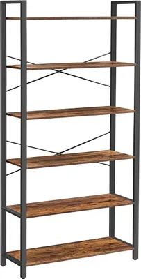 Produktbild von Bücherregal mit 6 Ebenen