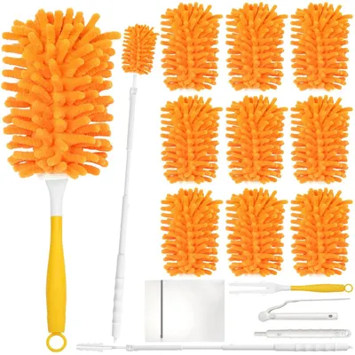 Produktbild von Set mit 10 waschbaren Staubtüchern für Swiffer