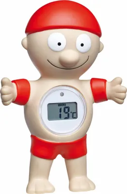 Image de TFA - Thermomètre de bain digital BADEMEISTER 30.2032.05 - rouge