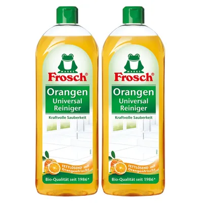 Produktbild von 2x Frosch Orangen Universal Reiniger 750 ml