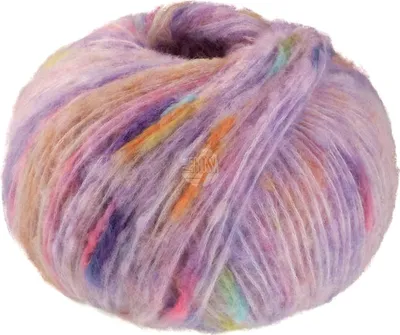 Produktbild von Lana Grossa - Cassata 0003 zartlila rosa gelb lila