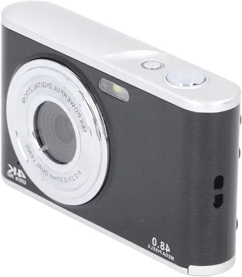 Obrázok produktu pre Digitálny fotoaparát na cestovanie s 16-násobným zoomom – kompaktný fotoaparát s dvoma objektívmi, rozlíšením 44 MP a rozlíšením 4K Ultra HD