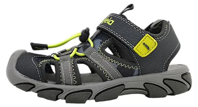 Image de Jela - Sandales pour garçons, couleur grise, chaussures de loisirs pour enfants
