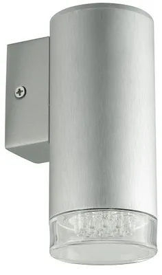 Produktbild von LED Wandleuchte, Aluminium silber, Kunststoff, H 15 cm