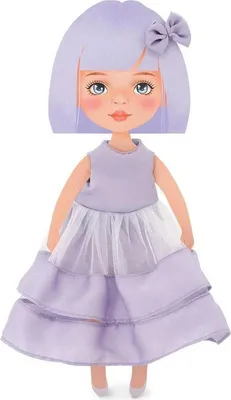 Produktbild von Kleidung für die Sweet Sister Puppe - Lila Tüllkleid