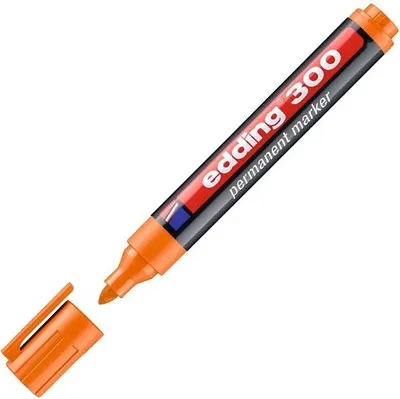 Obrázek produktu pro Permanentní popisovač Edding 300, oranžový