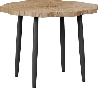 Produktbild von Couchtisch Vicco Ringo Eiche 60 x 60 cm, Model 57943